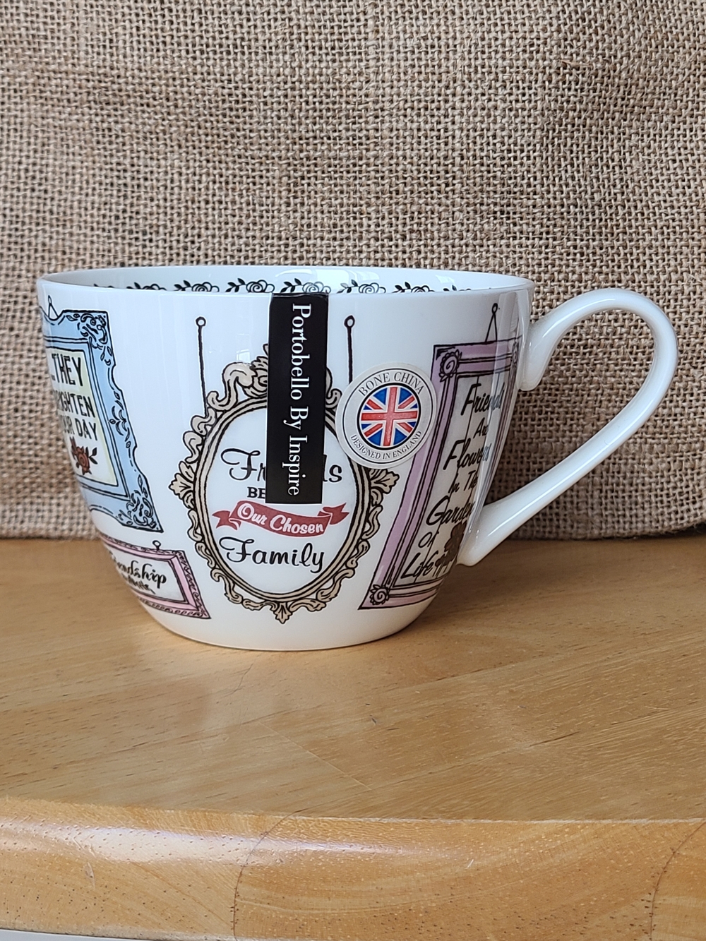 Portobello By Inspire Friendship Love Mug Cup Bone China